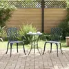 Vidaxl Chaises d'extérieur en aluminium - Vert