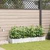 vidaXL Jardinières avec système d'irrigation 4 pcs Blanc