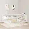 vidaXL Tête de lit de rangement Blanc 160 cm Bois d'ingénierie