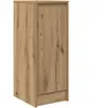 Vidaxl - Buffet chêne artisanal 29,5x34x76 cm bois d'ingénierie