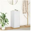 Vidaxl - Buffet blanc 29,5x34x76 cm bois d'ingénierie