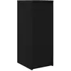 Vidaxl - Buffet chêne noir 29,5x34x76 cm bois d'ingénierie
