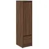 Vidaxl - Buffet haut chêne marron 29,5x34x119,5 cm bois d'ingénierie