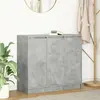Vidaxl buffet gris béton 85x34x76 cm bois d'ingénierie