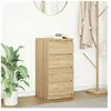 Vidaxl - Buffet chêne sonoma 37,5x35x76 cm bois d'ingénierie