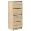 Vidaxl buffet chêne sonoma 37,5x35x99 cm bois d'ingénierie