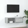 vidaXL Meuble TV sonoma gris 80x31x25,5 cm bois d'ingénierie