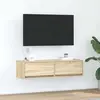Vidaxl - Meuble tv Chêne sonoma 100 x 31 x 25.5 cm Bois d'ingénierie