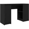 Vidaxl - Bureau chêne noir 120x42x76 cm bois d'ingénierie