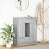 vidaXL Buffet avec tiroirs et portes sonoma gris 73x31x90 cm