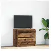 vidaXL Armoire TV imitation bois ancien 60x35x54 cm Bois composite