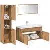 vidaXL Ensemble de meubles salle de bain 5 pcs bois d'ingénierie