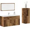 Vidaxl - Ensemble de meubles salle de bain 3 pcs bois d'ingénierie