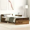 Vidaxl - Cadre de lit sans matelas vieux bois 90x200 cm bois ingénierie