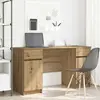 vidaXL Bureau  Artisan Chêne 140x49x76 cm Bois d'ingénierie