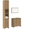 vidaXL Ensemble de meubles salle de bain 3 pcs bois d'ingénierie