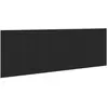 vidaXL Tête de lit Chêne noir 160 x 1,5 x 80,5 cm Bois d'ingénierie