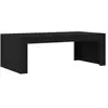 vidaXL Table Basse Vidaxl Chêne Noir 102x50x35 Cm Bois D'ingénierie