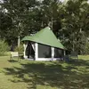 vidaXL Tente Familiale  Tipi Verte 6 Personnes Étanche