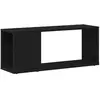 vidaXL Meuble Tv Vidaxl Blanc 80x24x32 Cm En Bois Aggloméré