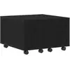 vidaXL Table Basse Vidaxl Chêne Noir 60x60x38 Cm En Bois Aggloméré