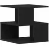 Vidaxl - Table D'Appoint Chêne Noir 40 X 40 X 40 Cm Bois D'Ingénierie