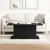 vidaXL Table basse Chêne noir 102 x 55.5 x 40 cm Bois d'ingénierie