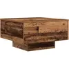 vidaXL Table basse Bois ancien 55 x 55 x 31 cm Bois d'ingénierie