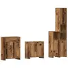 vidaXL Ensemble de meubles salle de bain 4 pcs bois d'ingénierie