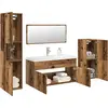 Vidaxl - Ensemble de meubles salle de bain 5 pcs bois d'ingénierie