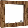 Vidaxl ensemble de meuble tv mural 8 pcs vieux bois bois d'ingénierie