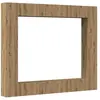vidaXL Ensemble de meuble TV mural 8 pcs chêne artisanal