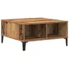 Vidaxl - Table Basse Bois Ancien 60 X 60 X 30 Cm Bois D'Ingénierie