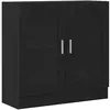 Bibliothèque Chêne noir 82.5 x 30.5 x 80 cm Bois d'ingénierie Vidaxl