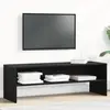 Vidaxl - Meuble tv chêne noir 120x40x40 cm bois d'ingénierie