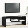 Vidaxl - Meuble tv chêne noir 100x40x40 cm bois d'ingénierie