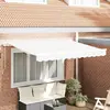 vidaXL Tissu de rechange pour auvent , cadre 3.5x2.5 m, Blanc