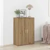vidaXL Vidaxl Buffet Chêne Artisanal 60x31x84 Cm Bois D'ingénierie