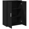 vidaXL Vidaxl Buffet Chêne Noir 60x31x84 Cm Bois De Placage