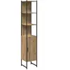 Vidaxl - Cabinet De Salle De Bain Chêne Artisanal 33 X 33 X 185.5 Cm