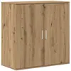 vidaXL Buffet Vidaxl Artisan En Chêne 79x38x80 Cm En Bois D'ingénierie
