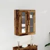 vidaXL Armoire murale en vieux bois 69.5 x 34 x 90 cm Bois composite