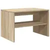 vidaXL Armoire TV Chêne Sonoma 60x40x40 cm Matériau dérivé du bois
