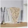 Vidaxl portant de bois chauffage blanc 69,5x35x81 cm