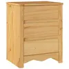Table De Chevet """"Drammen"""" 45x35x56 Cm En Bois De Pin Massif