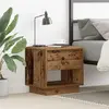 vidaXL Table de nuit Bois ancien 45 x 34 x 44 cm Bois d'ingénierie