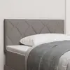 Tête De Lit Avec Des Lumières À Led Réglable Taupe 100 Cm Tissu Vidaxl