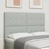 vidaXL Lumière de Tête de Lit LED Gris Clair 80 cm Velours