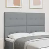 vidaXL Lumière de Tête de Lit LED Grise 80 cm Tissu