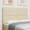 vidaXL Cabezal LED  Crème 72 cm Tissu